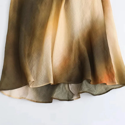 Robe Bohème Coucher de Soleil