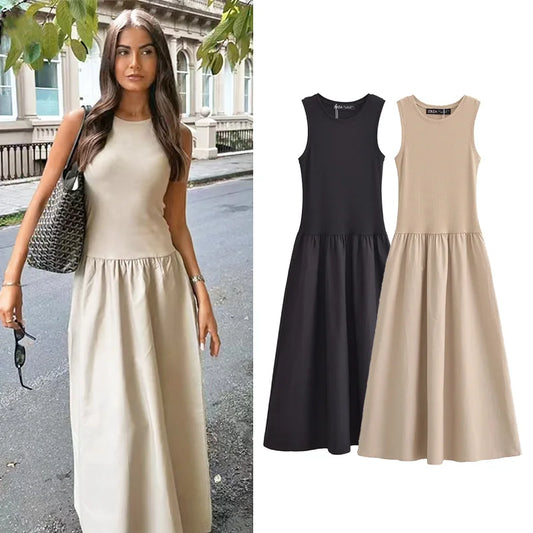 Robe Minimaliste Élégance Urbaine