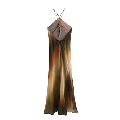 Robe Bohème Coucher de Soleil