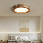Rustik LED loftlampe med træeffekt - Auralog