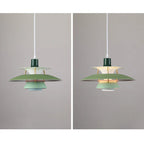 Morandi moderní LED závěsná lampa s odstínem