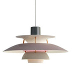 Morandi moderní LED závěsná lampa s odstínem