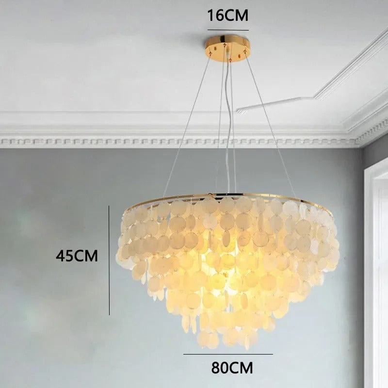 Lunara | Shell Chandelier