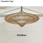 Liora Rattan Chandelier