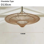 Liora Rattan Chandelier