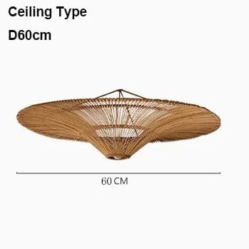 Liora Rattan Chandelier