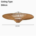 Liora Rattan Chandelier