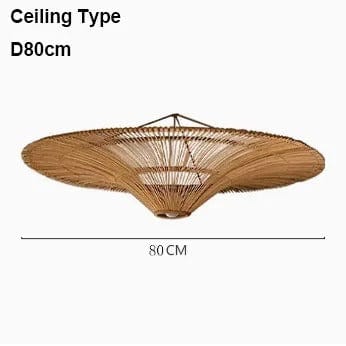Liora Rattan Chandelier