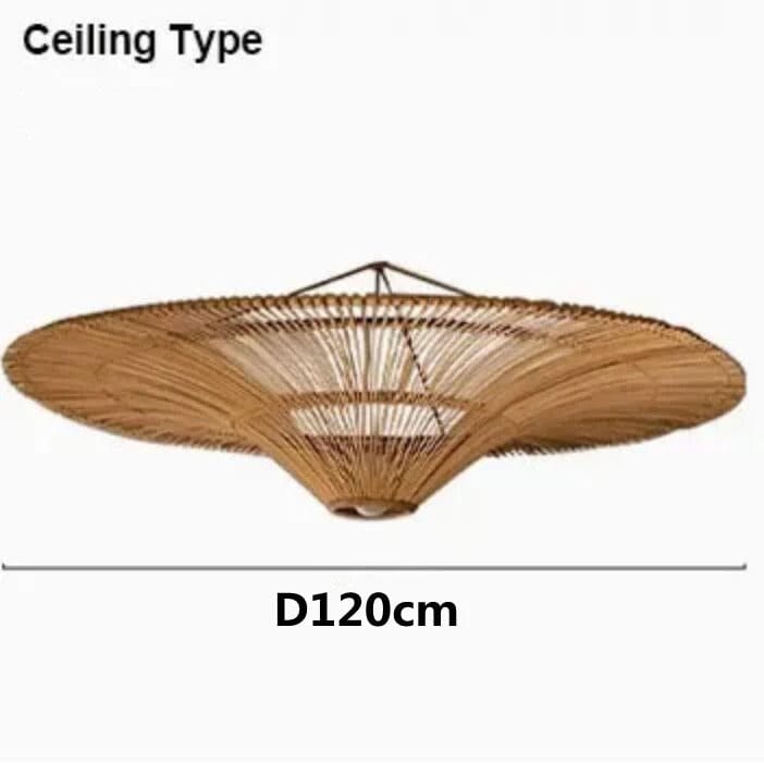 Liora Rattan Chandelier