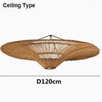 Liora Rattan Chandelier