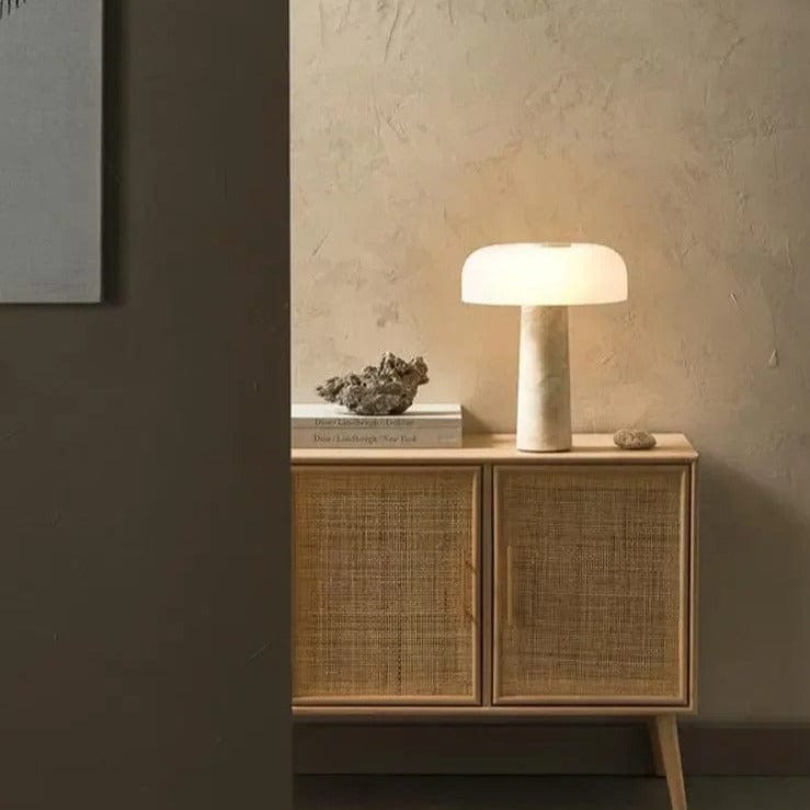 Avela Marble Stone Lamp