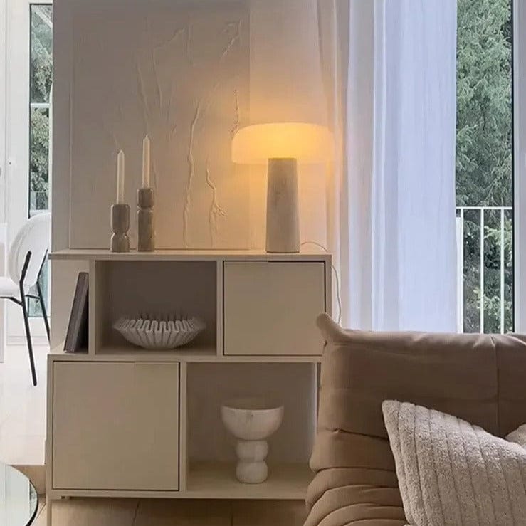 Avela Marble Stone Lamp