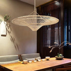 Liora Rattan Chandelier
