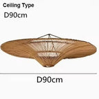 Liora Rattan Chandelier