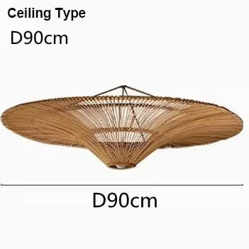 Liora Rattan Chandelier