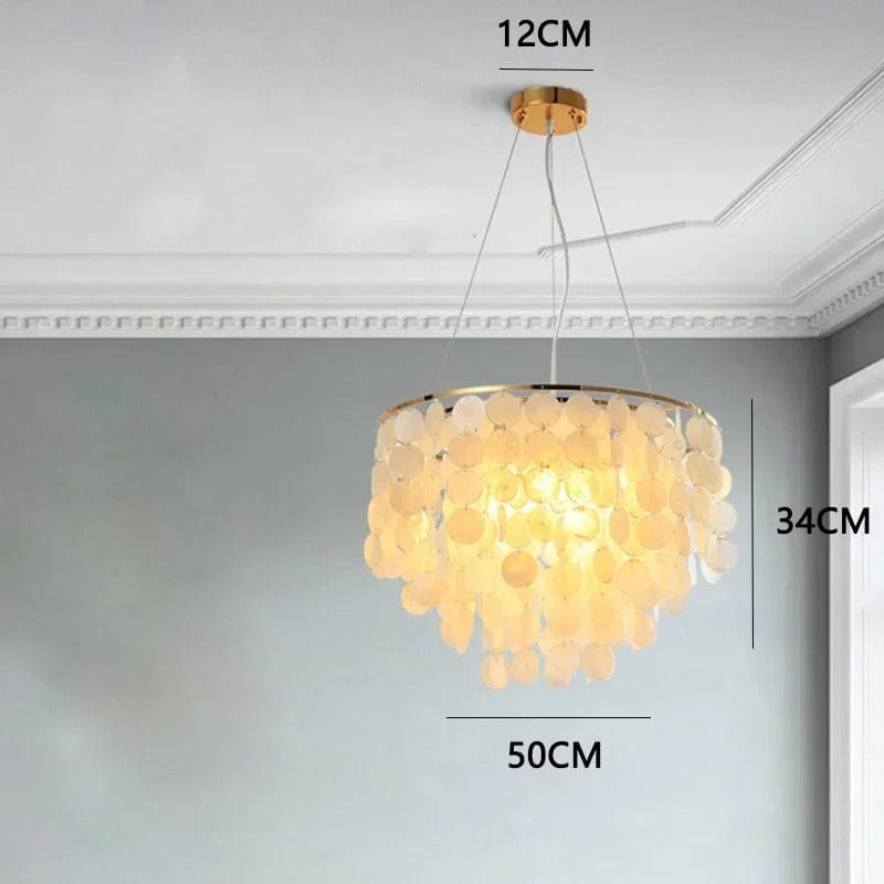 Lunara | Shell Chandelier