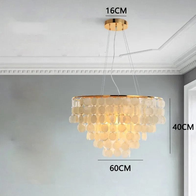 Lunara | Shell Chandelier