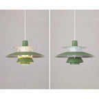 Morandi moderní LED závěsná lampa s odstínem